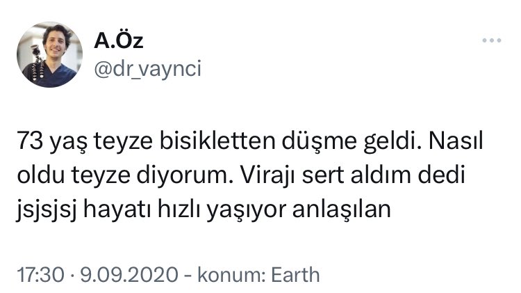 Tıpçının Günlüğü (@dr_olmayageldik) on Twitter photo 