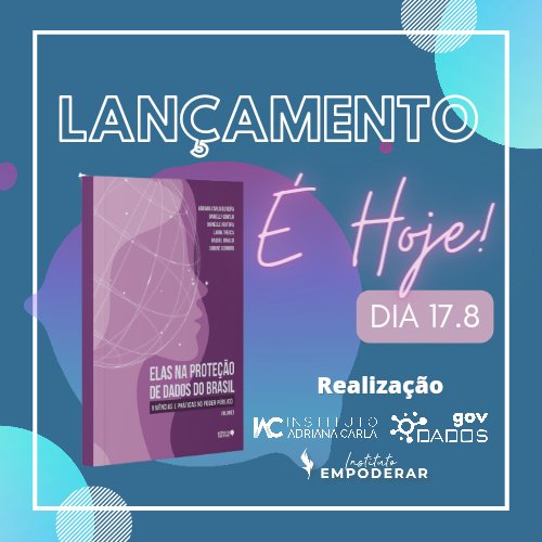 gov_dados's tweet photo. Lançamento do livro Elas na Proteção de Dados no Brasil - volume I

O avanço da cultura de privacidade e proteção de dados pessoais no Brasil trouxe consigo novas possibilidades para as mulheres se envolverem e trabalharem com tecnologia, inclusive no setor público. https://t.co/SrOjpj79To