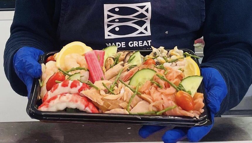 We’ve had some great fish & seafood this week:
1st a seafood sharing platter and some tasty tuna steaks a few days later. #Grimsby’s called Europe’s Food Town for a reason!
Our tasty treats came from @Premierseafoods (picture theirs)
#GrimsbyFood #ShopLocal #MadeGreatInGrimsby