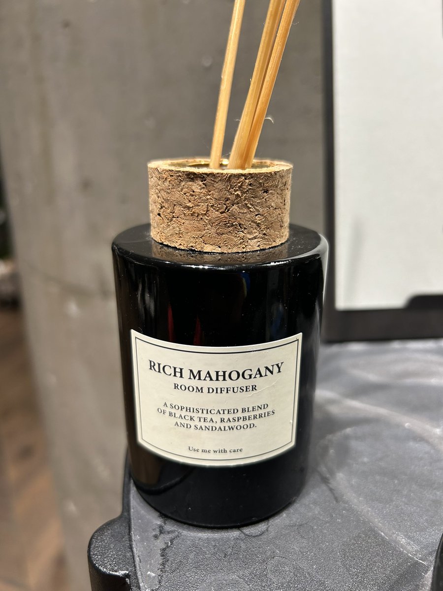Didn’t realise that Ron Burgundy had his own brand of home diffuser. Now your home too can smell of rich mahogany and have many leather bound books #anchorman #ronburgundy