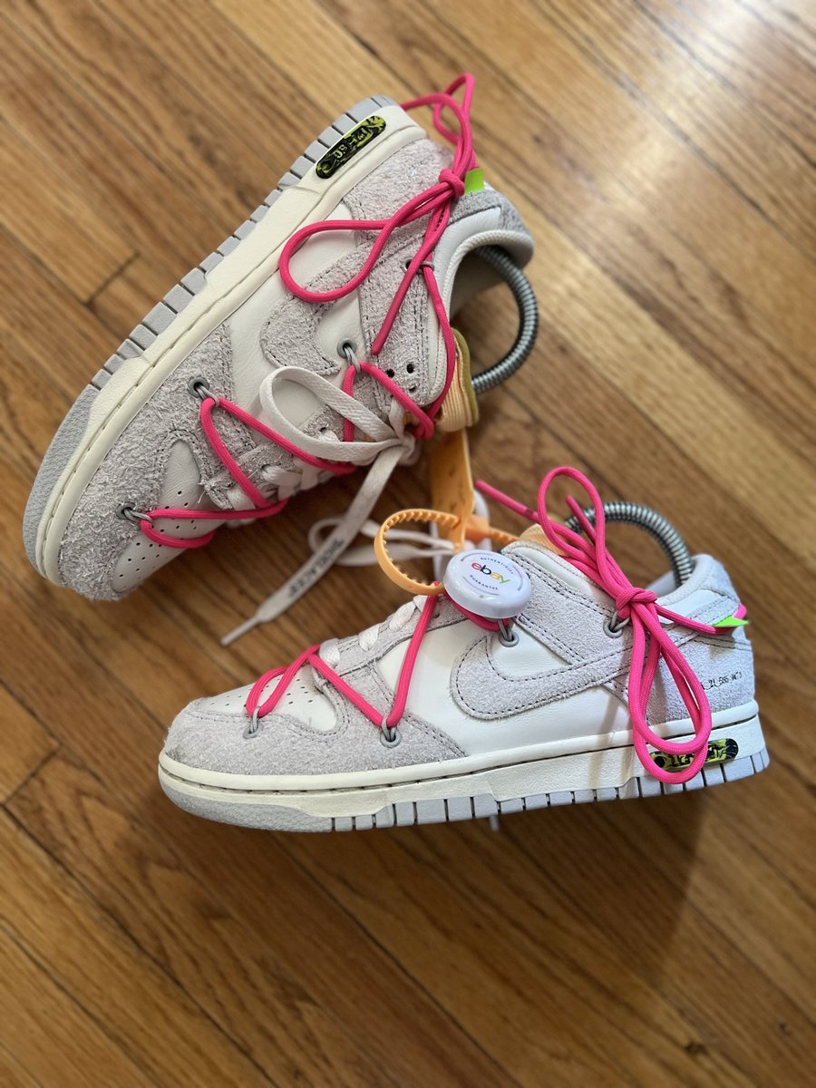 mmmeeze's tweet photo. here’s my latest pick up from @eBay @ebaysneakers ☺️
i wasn’t kidding when i said i am trying to get my grails 😂 still need to get rid of some more pairs but the price was good for a gently used pair
@nikestore #mailcall #ebay #ebaysneakers #nikedunk #offwhite #offwhitedunk https://t.co/dZNk6pLb6L