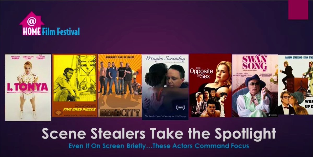 We're in good company! Thanks <a href="/ReelKev/">Kevin Thomas</a> for featuring co-star Charlie Stars as a memorable scene stealer in Maybe Someday, along with these other classics 🎬
#indiefilm #indieactor #LGBTQ