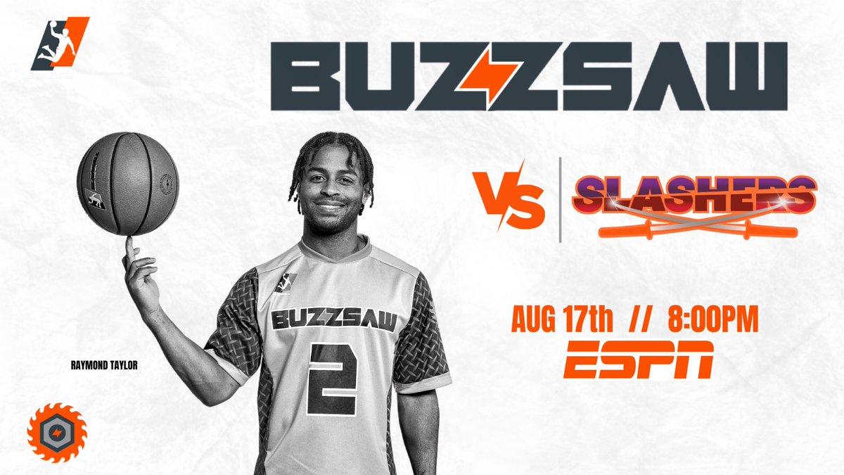 hernandojr's tweet photo. Playoffs!

Vs. Slashers 
📍 Cox Pavilion, Las Vegas, NV
⏰ 8:00pm PST/ 11:00pm EST
📺 ESPN

@SlamBall | 🐝🪚

#buzzsaw #getbuzzed #CutEmUp https://t.co/7frzgUoNZq