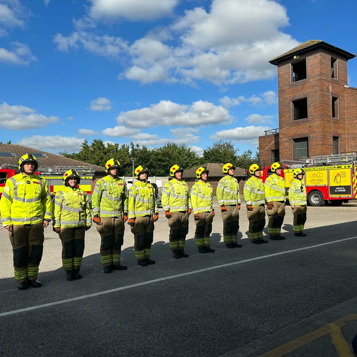 NFRS_Training's tweet photo. Some of our On call Firefighters took part in a pass out parade this evening. 

They got to showcase their skills and professionalism to their friends and families.

We thank them for their hard work and dedication to their communities and wish them luck in their future careers https://t.co/Lr6tpyazyd