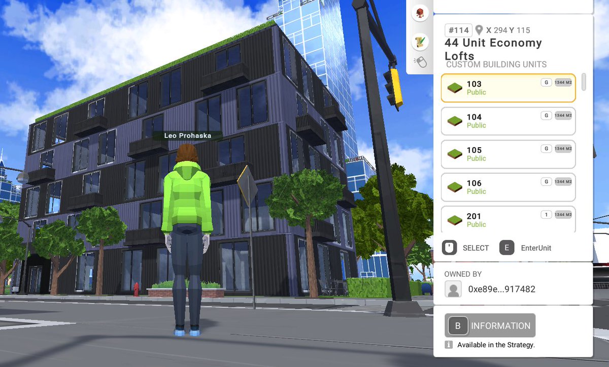 KasMI353's tweet image. @megaworld_io A brand new 42 unit loft has been built in District 114! Getting ready for the greatest community/city builder game available on #Web3 Gaming.