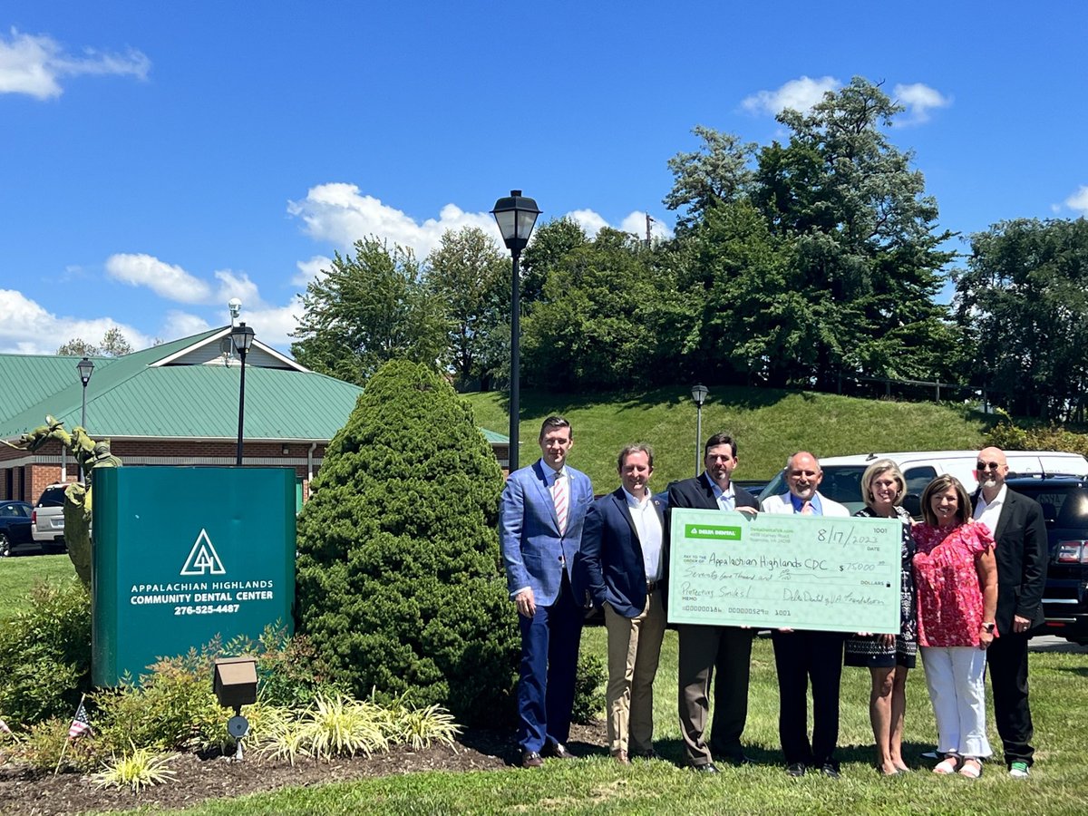 Delta Dental’s $75,000 donation is another example of a community partner recognizing the work of the App Highlands Community Dental Ctr. The clinic is an amazing asset, providing education/healthcare/workforce dev under one roof while fulfilling a need for access to quality care