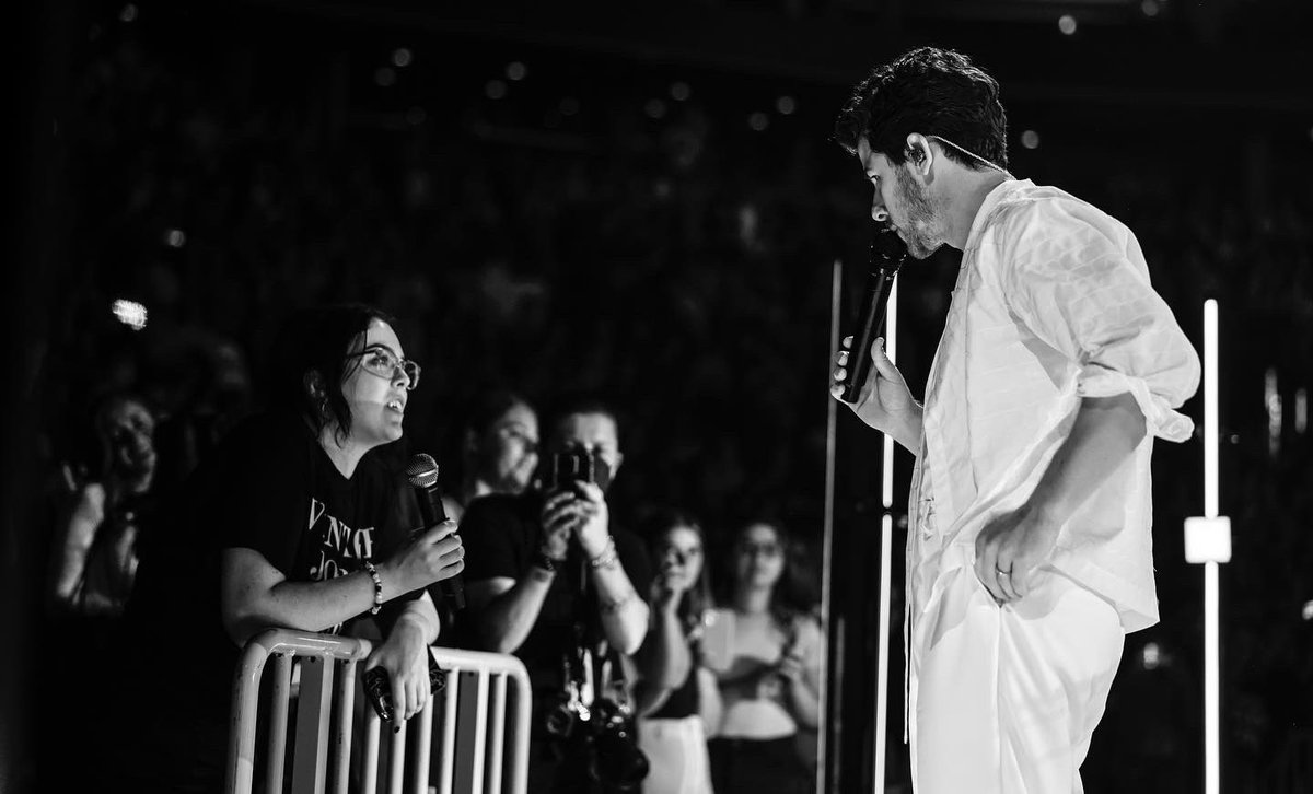 nickjonas's tweet photo. These past two nights have been incredible, Boston. Chatting with you at the B stage during the show is always a highlight for us. Hearing your stories and being a part of your lives is an honor. Can’t wait to see you tonight in Connecticut! https://t.co/cMCoEqcDOq
