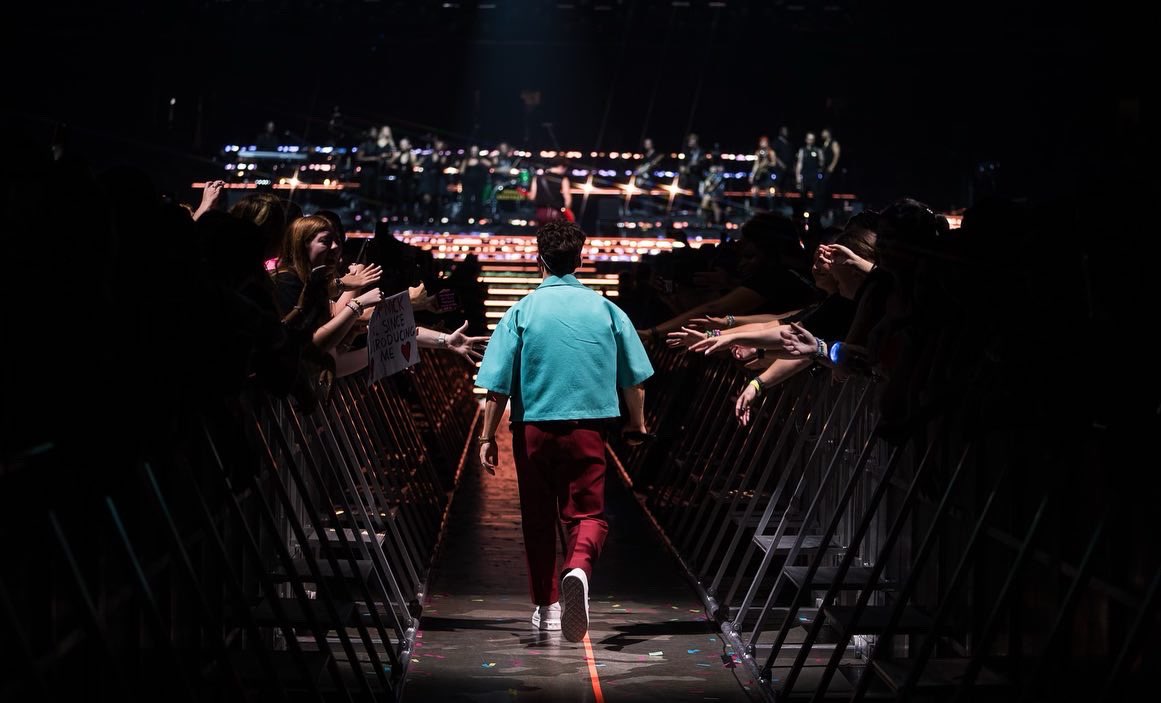 nickjonas's tweet photo. These past two nights have been incredible, Boston. Chatting with you at the B stage during the show is always a highlight for us. Hearing your stories and being a part of your lives is an honor. Can’t wait to see you tonight in Connecticut! https://t.co/cMCoEqcDOq