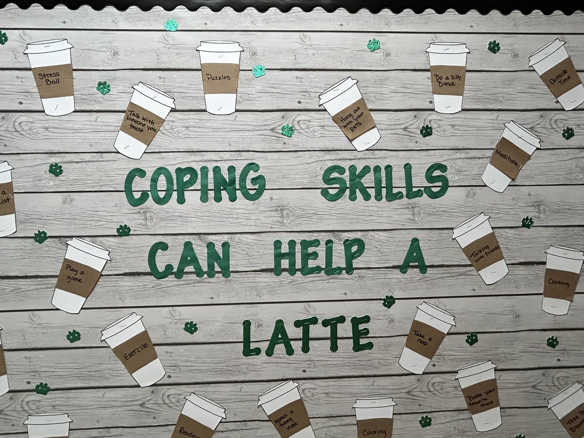 Check out our new bulletin board! We love it a latte 🤗 <a href="/TMStiger1/">Toano Middle School</a> <a href="/WJCCSchools/">WJCC Schools</a> #scchat #WeAreWJCC #BacktoSchool2023