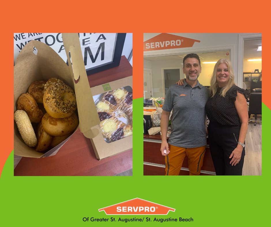 Wanted to give a big 𝐓𝐡𝐚𝐧𝐤 𝐘𝐨𝐮 to Edie from State Farm for stopping by and bringing breakfast for our crew! It's always a pleasure to see you. 😁
