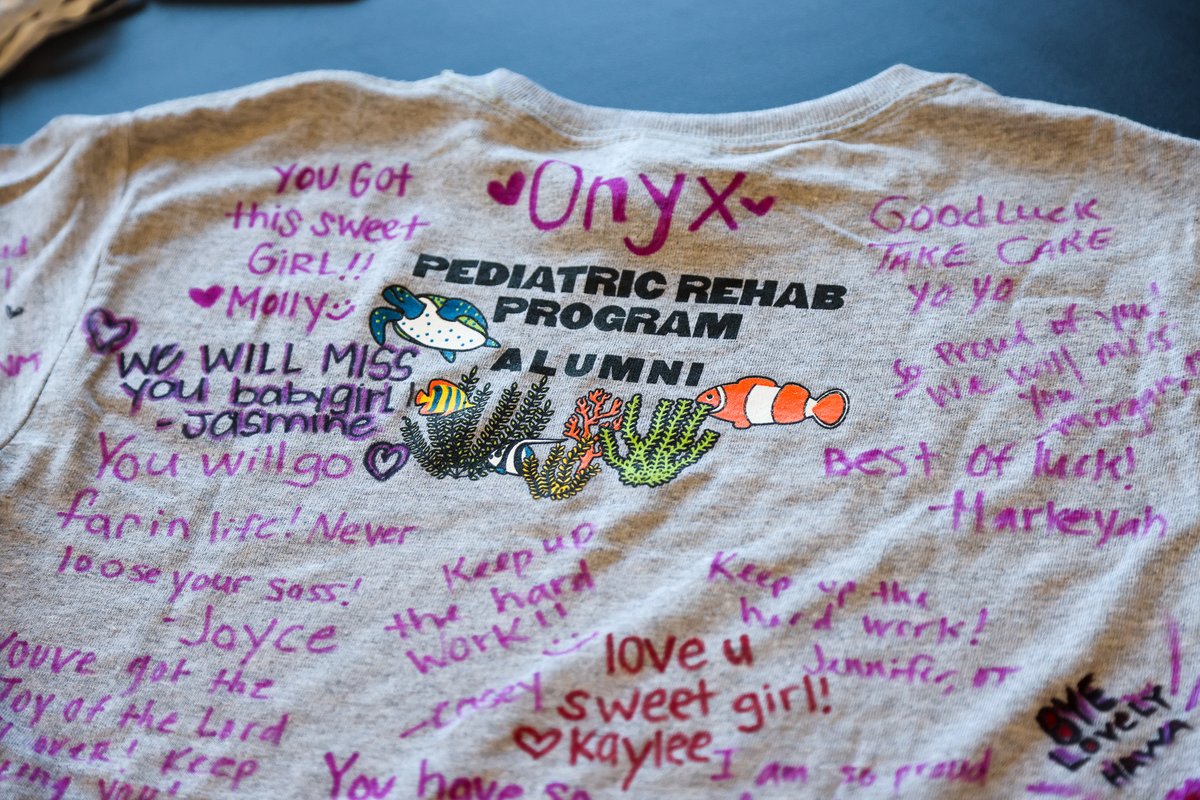 UofLHealth's tweet photo. 6-year-old Onyx Sands is heading home! She has been undergoing therapy at Frazier Rehab Institute after being hit in the crossfire of a road rage-related shooting in July. Onyx’s mother, Chyna, is a nurse at Jewish Hospital. https://t.co/5JOlrpLJhc