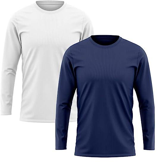 Kit 2 Camiseta DF Masculina Manga Longa Proteção Solar UV +50 Segunda Pele