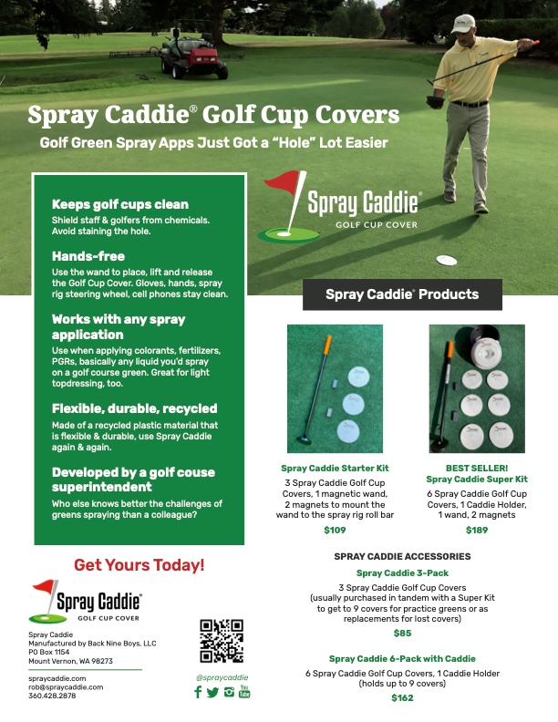 SprayCaddie's tweet photo. sNew product info sheet for Spray Caddie. Anything we didn't include that you want to know? Drop a question below. We'd love your feedback. Thanks!
https://t.co/aln774lPpP
#greensspraying #golfcoursesuperintendent #turflife #golflife #turftools #golfcousemaintenance https://t.co/kPbQKDBZlr