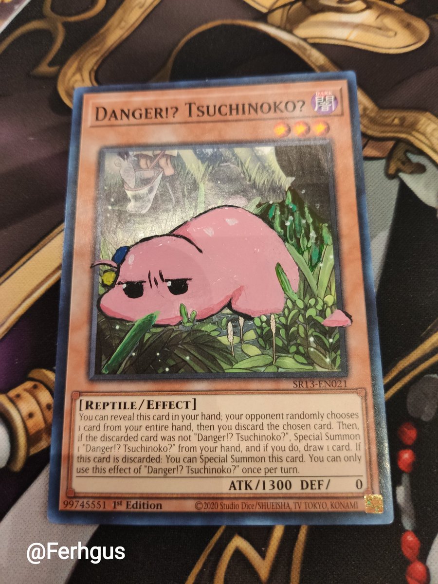 Ferhgus's tweet photo. Little card edit

#yugioh #BocchiTheRock #art #anime https://t.co/LD96naCZcm