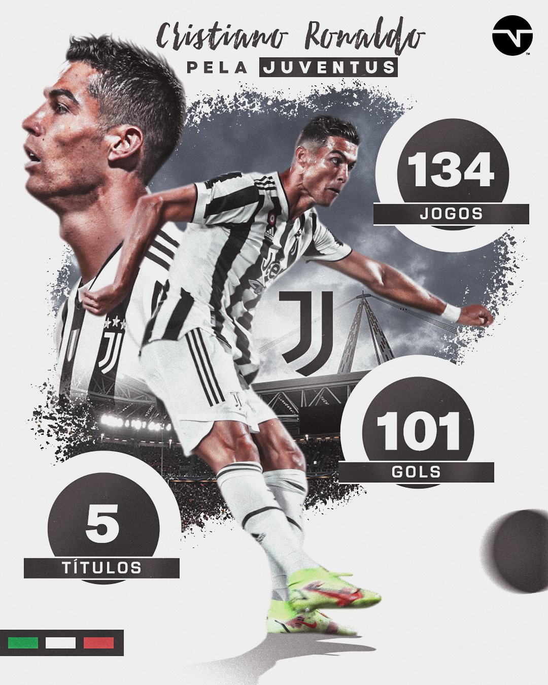 TNT Sports BR on X: Esse são alguns títulos da carreira de Cristiano  Ronaldo, que vai em busca do seu primeiro com a Juventus! Será que essa  coleção vai aumentar?  /