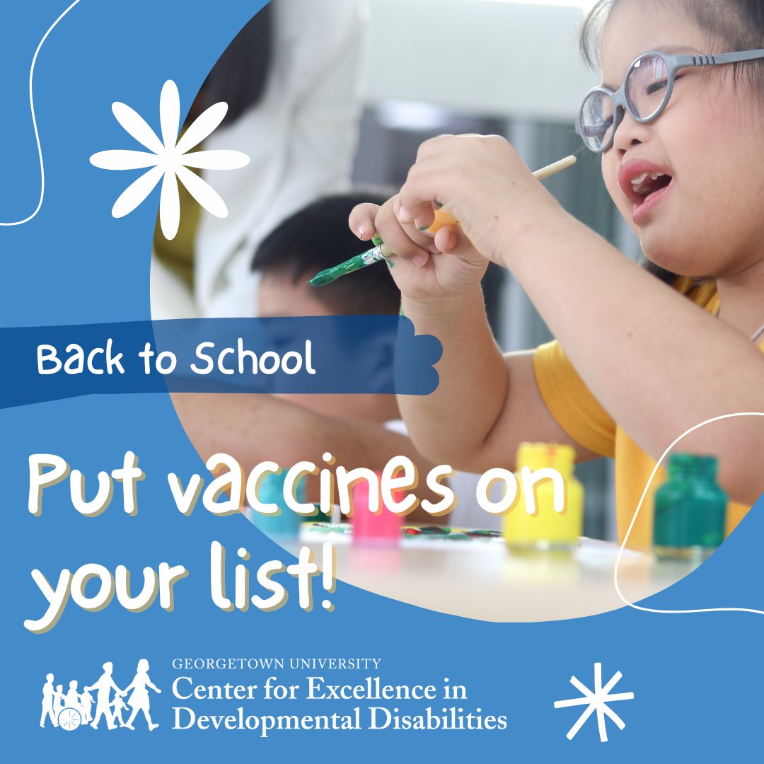 It's such an exciting time: back to school! Make sure your children are ready by getting them up-to-date with their vaccines. Visit the @OSSEDC website for more information on vaccines and health forms. #backtoschool osse.dc.gov/node/1673326