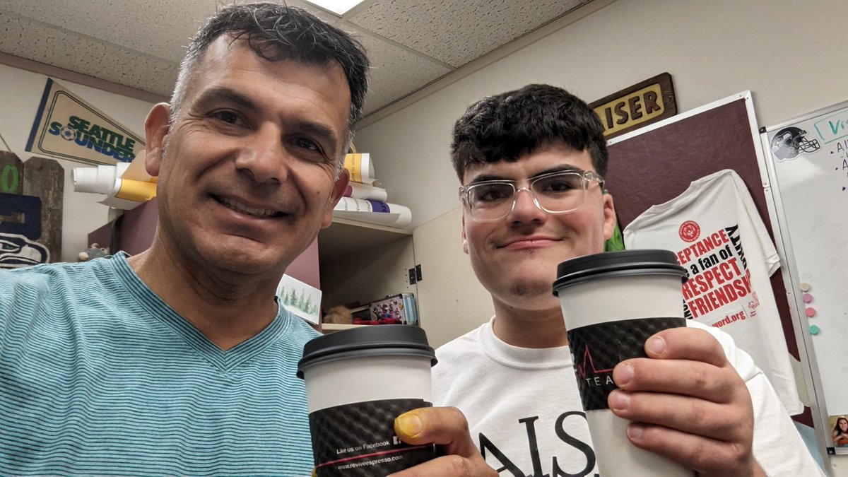 estedelga's tweet photo. Getting ready for the school year! #doubleshot https://t.co/CI1R4lwqr7