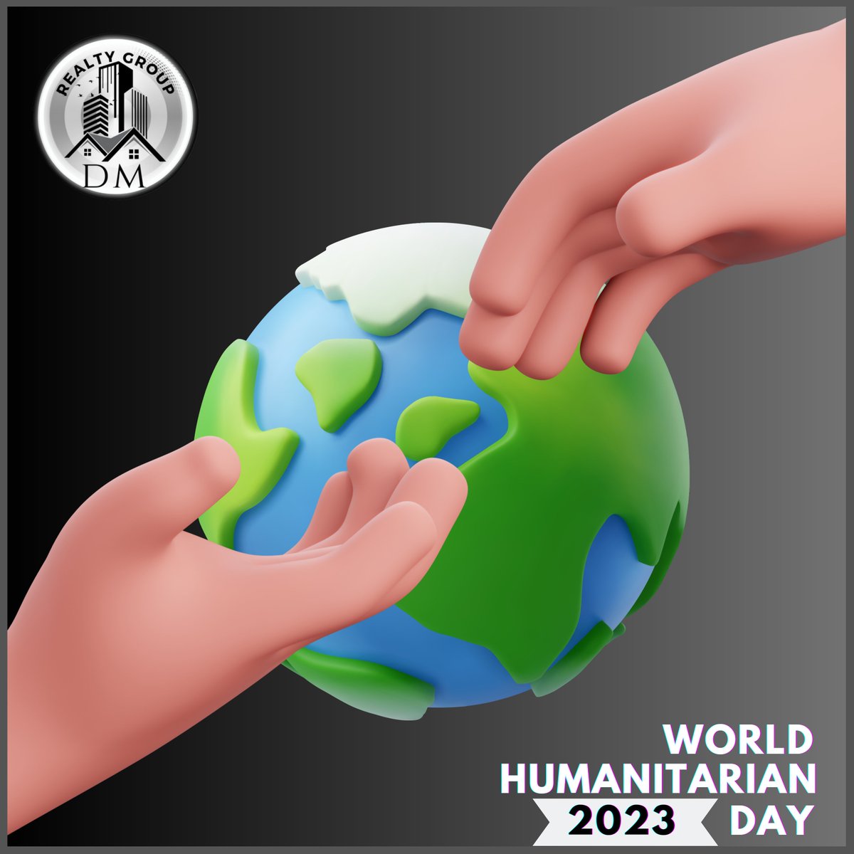 dm_realty56006's tweet photo. "🌍On this World Humanitarian Day, DM Realty Group stands united in making a difference that matters. We believe in building not just homes, but also hope and compassion for those in need. Join us in embracing the spirit of giving back and let's create a brighter future together https://t.co/JIvQ7afkqk