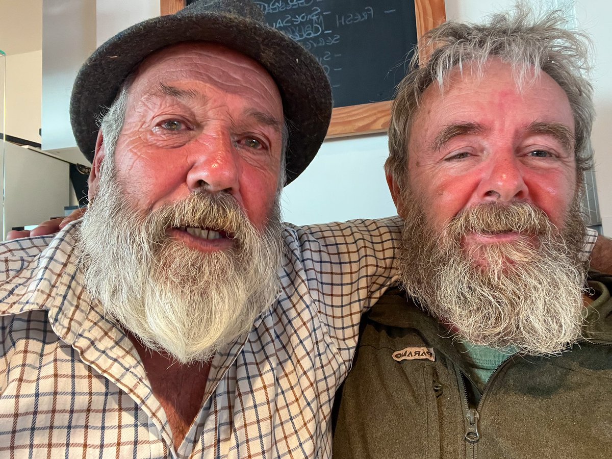 Tonight I met Donald, here on Eigg. He was the ship’s bosun who launched the rescue boat which saved my life in 2019, when I jumped from the Isle of Mull ferry. There were lots of tears &amp; hugs. He described so vividly seeing me in the sea &amp; the effect this had for him. Powerful!