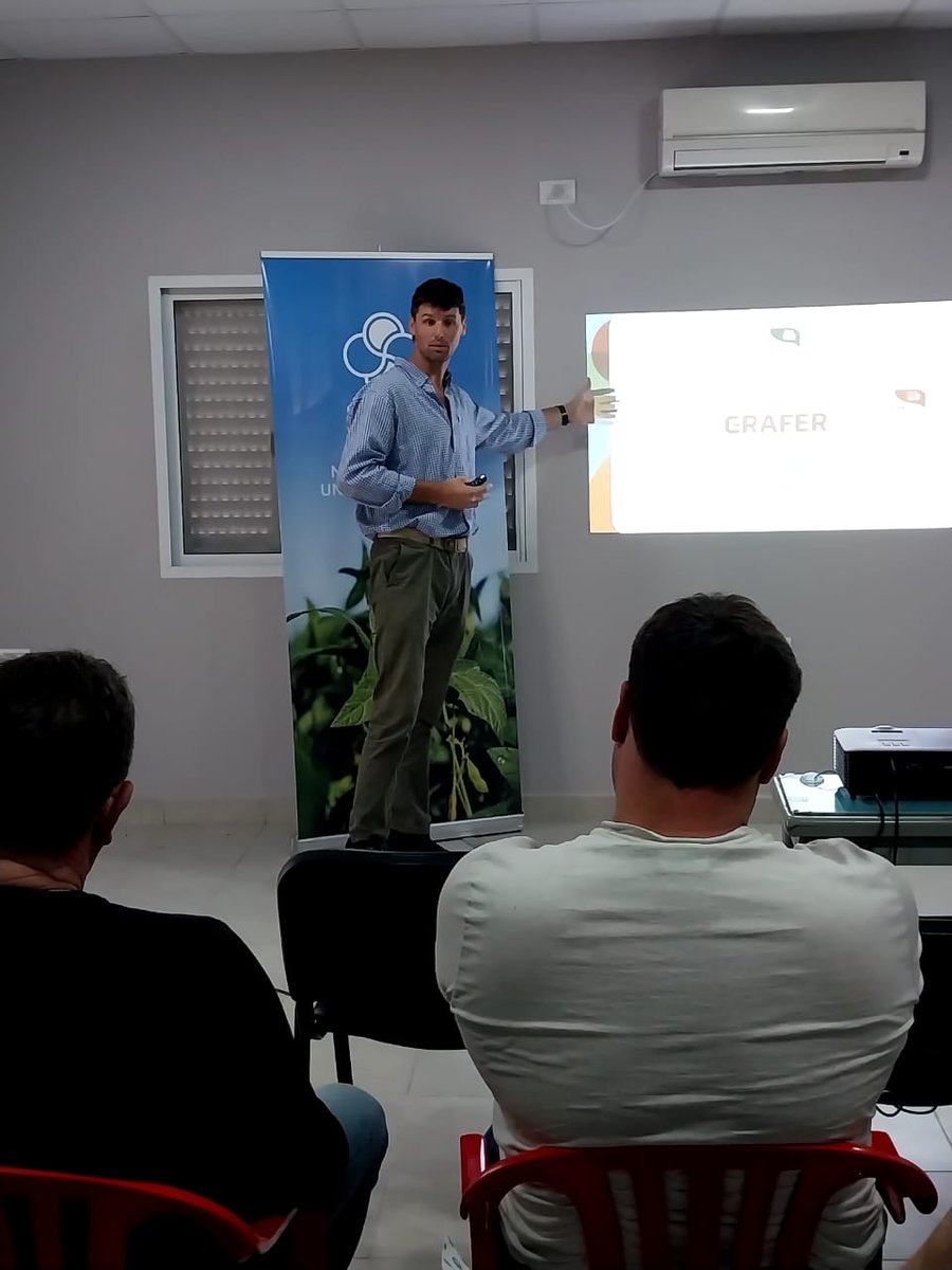 GRAFER SRL (@grafer_srl) on Twitter photo Hoy en📍 Humberto I compartimos una jornada junto a clientes sobre la optimización de rendimientos en trigo🌾
.
Nos acompañaron el Ing. Germán Schlie, Fitopatólogo, del G. Protección Vegetal INTA Rafaela <a href="/Natyschmith/">Natalia Schmithalter</a> de ST <a href="/Syngenta_ar/">Syngenta Argentina</a> y <a href="/BrondiMariano/">Brondi Mariano</a> ST <a href="/StollerArg/">Stoller Argentina</a> Hoy en📍 Humberto I compartimos una jornada junto a clientes sobre la optimización de rendimientos en trigo🌾
.
Nos acompañaron el Ing. Germán Schlie, Fitopatólogo, del G. Protección Vegetal INTA Rafaela <a href="/Natyschmith/">Natalia Schmithalter</a> de ST <a href="/Syngenta_ar/">Syngenta Argentina</a> y <a href="/BrondiMariano/">Brondi Mariano</a> ST <a href="/StollerArg/">Stoller Argentina</a>