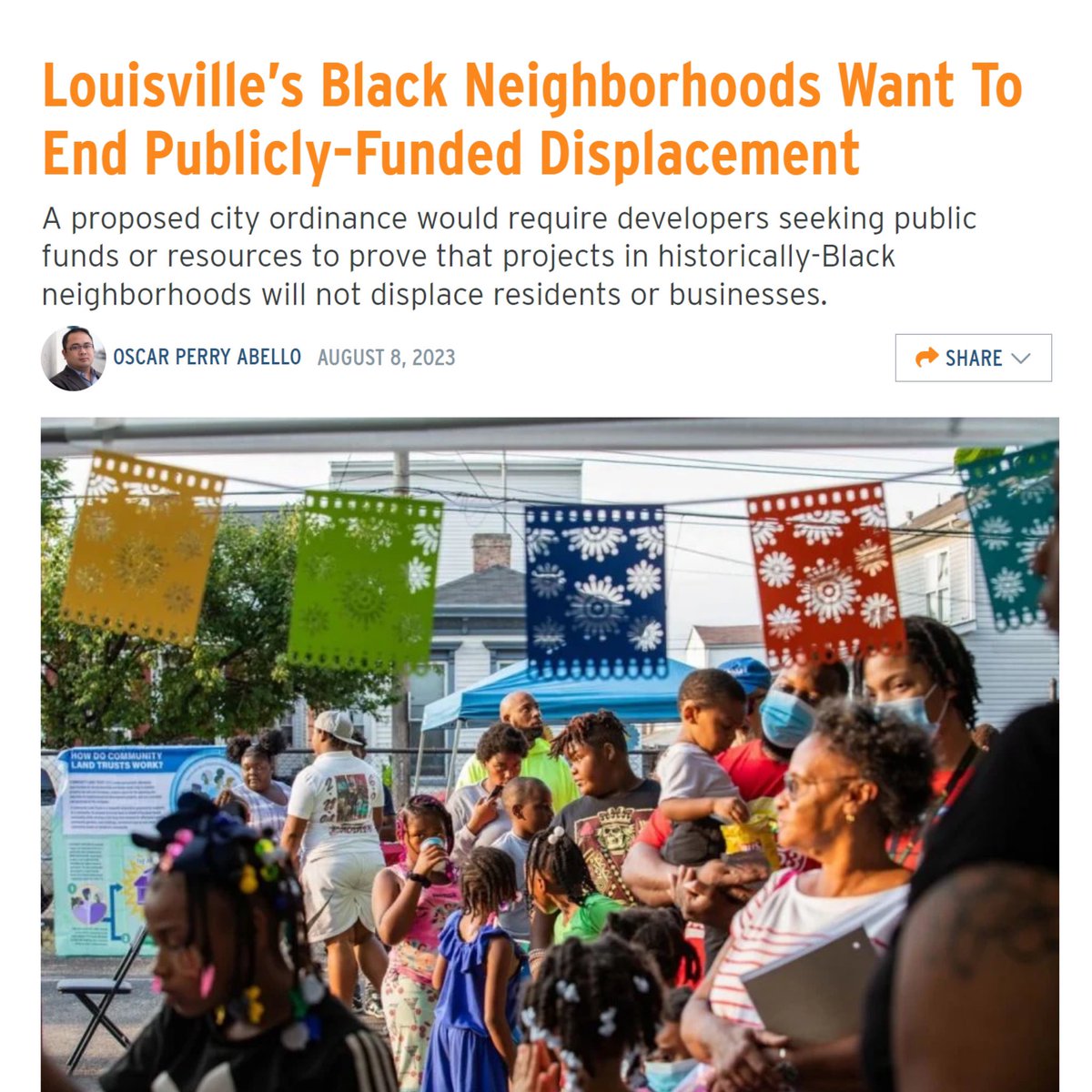 [Wins of the Week] #1: We packed City Hall at the 1st hearing of the HBN Ordinance & #2: Got NATIONAL coverage of our ordinance in some of the largest progressive policy publications in the country. Links to articles @ hbnassembly.org/hbno 
#HBNO #PolicyProtected #Louisville