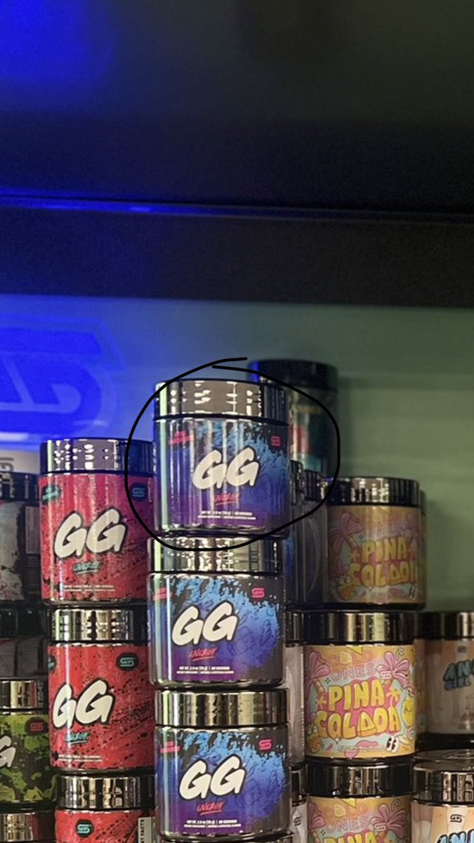 CouchchipGaming's tweet photo. @GamerSupps Never tried it. So I’ll just try one container https://t.co/o2qVl1r8Gi
