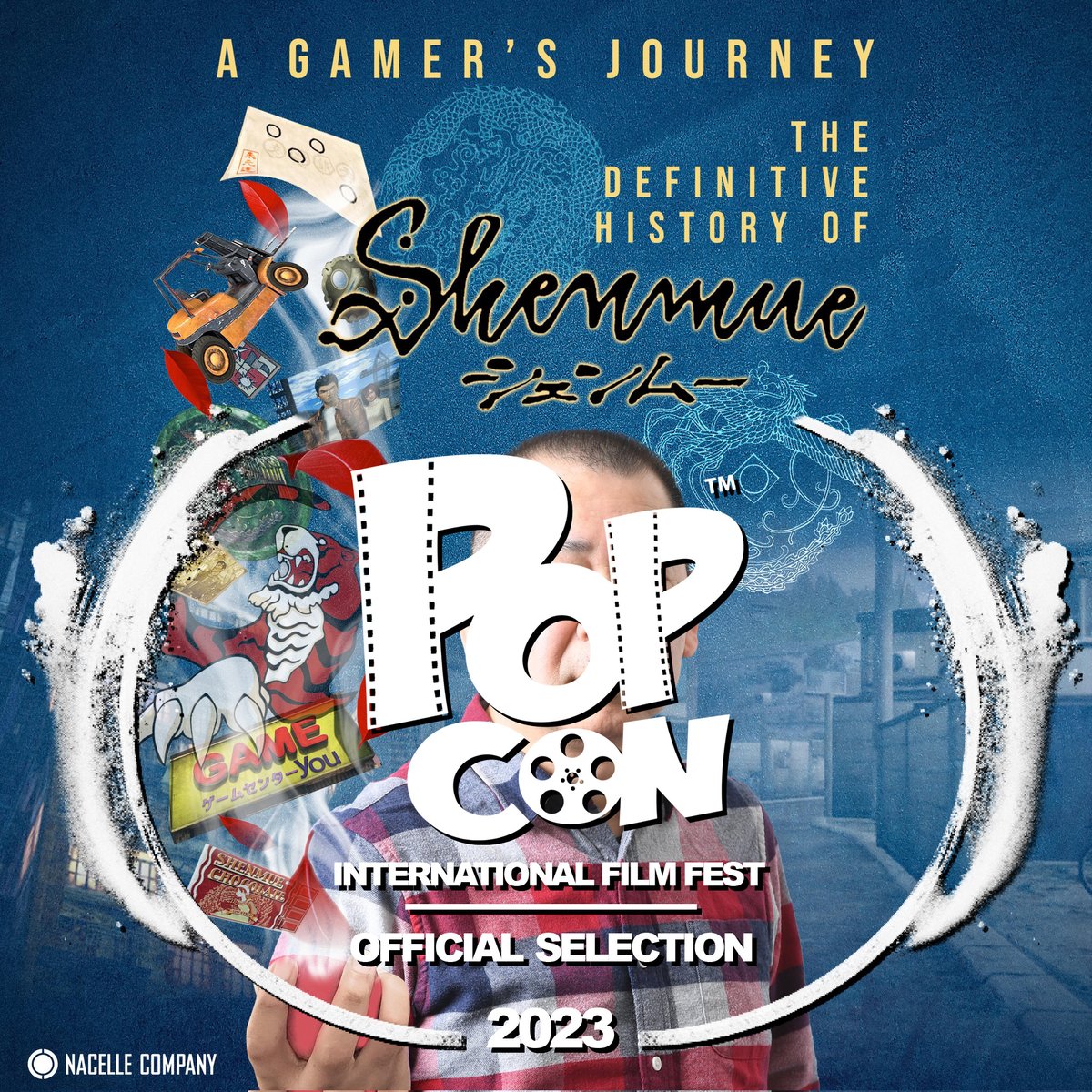 Exciting!  <a href="/shenmuedoc/">A Gamers Journey:The Definitive History of Shenmue</a> will be playing at the @IndyPopCon  film festival Sunday August 27th as an official selection for best feature documentary.