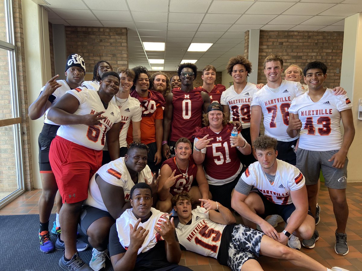 Maryville College Football tweet media