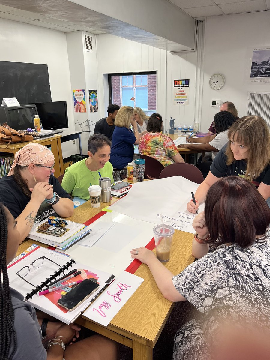 ReginaPropst's tweet photo. The staff at Franklinton Middle is top notch!  Today we learned about increasing the rigor of lessons. #withLF https://t.co/uO5KIBgpkD