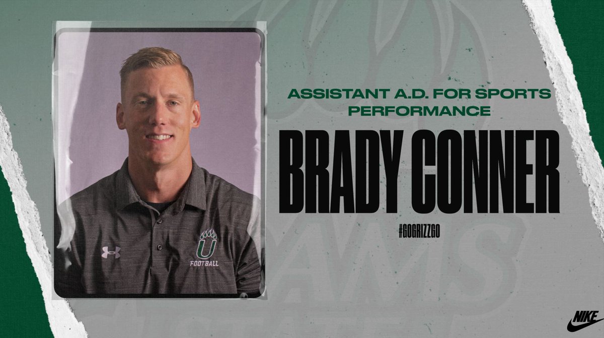 Congrats to Brady Conner for being elevated to Assistant A.D. for Sports Performance! Read about it ow.ly/417t50PAxUw