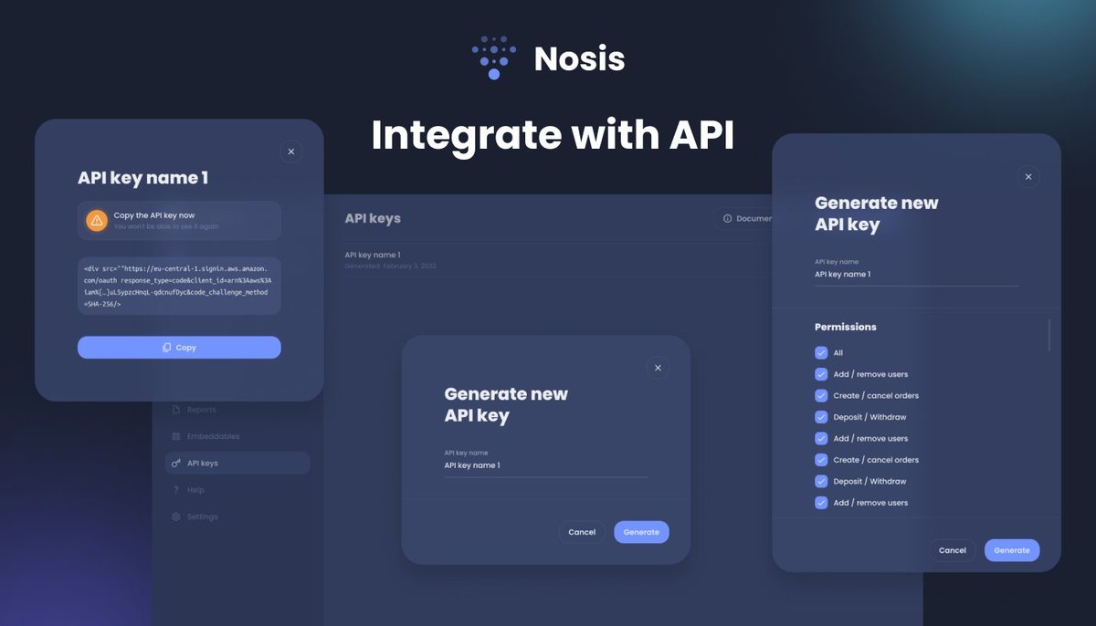 Effortlessly connect #Nosis with various external apps using our API function 🧩 Streamlining tasks within a unified platform. Available with all Pro &amp; Enterprise plans nosis.io/features/api-i… 

#Nosis #API #Business #Portfolio