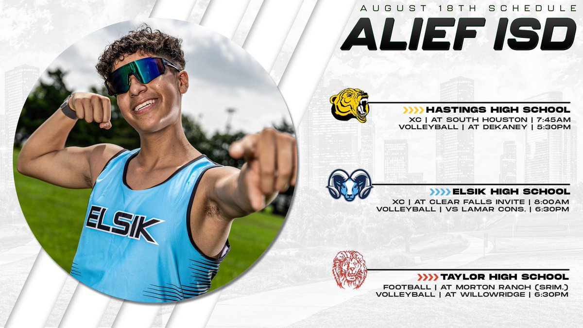 Game day tomorrow! Come out and support Alief ISD student-athletes! #WeAreAlief #AliefProud