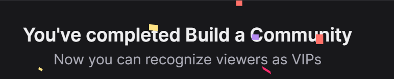 DasJans's tweet photo. We did it! VIP badges coming soon! <3 #streamer #gamer #twitch #growth #love 
follow on https://t.co/TJRRxUcaTx https://t.co/e4qOPwXF5p