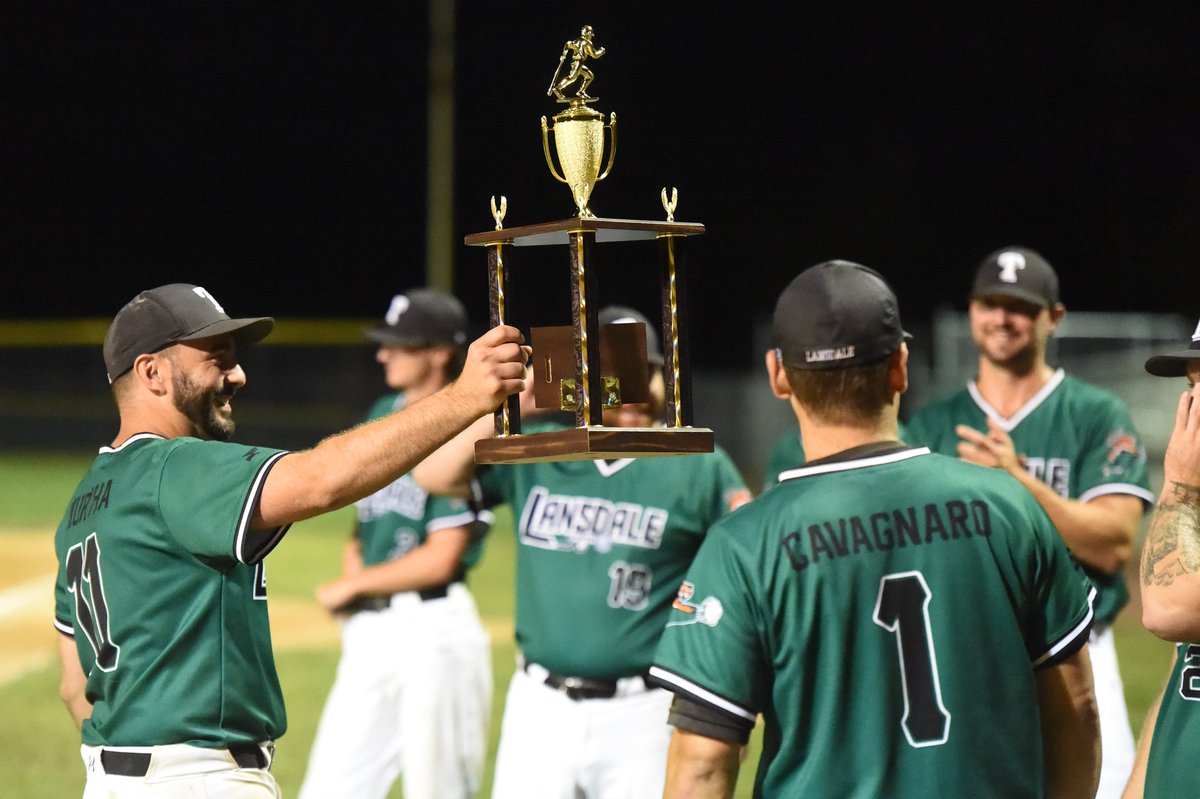 PERKY LEAGUE: <a href="/SkippackLumber1/">Skippack Lumberjacks/Lansdale Tigers</a> claims 3rd straight title as Moore, Mills hold off Collegeville in Game 4 of finals (By <a href="/mpcabrey/">Mike Cabrey</a>) <a href="/PerkyLeague/">Perky League</a> <a href="/PerkyPatrol/">Perky Patrol</a> thereporteronline.com/2023/08/17/per…