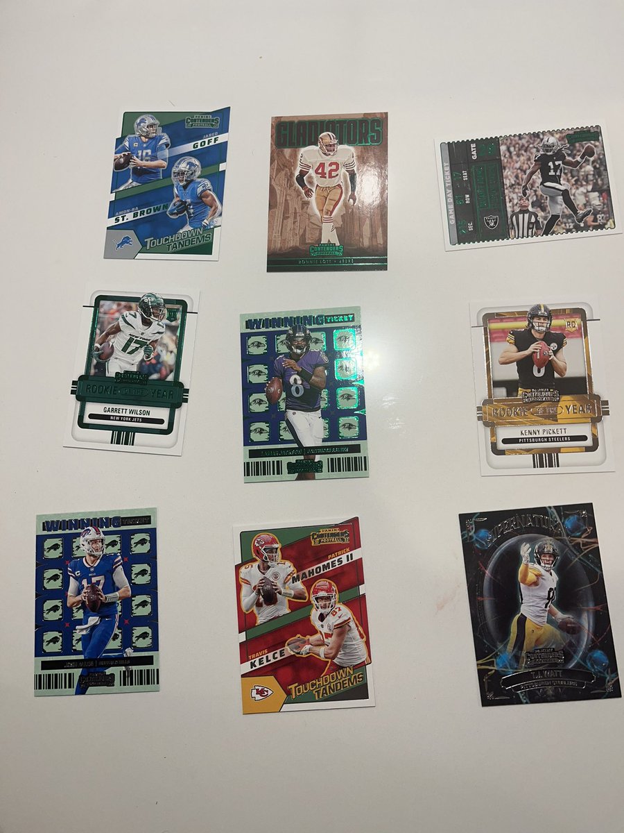 mackmaddie1's tweet image. Decent pull from my contenders pack! Hope all your rips were good ones today! #thehobby #rippacks