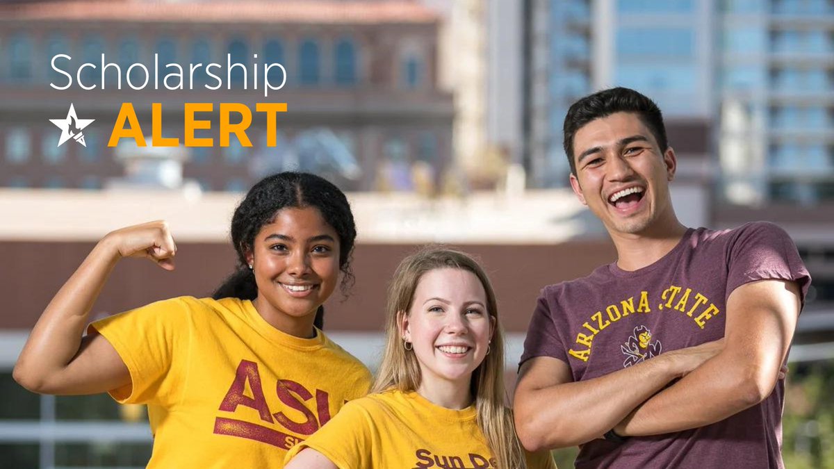 EducationUSAYuc's tweet photo. #ScholarshipAlert:  The New American University Scholarship at @ASU offers up to $14,500 USD to outstanding incoming international students based on GPA and test scores 📷 https://t.co/eOuXGxaoOJ. https://t.co/Z9t7yWESjn
