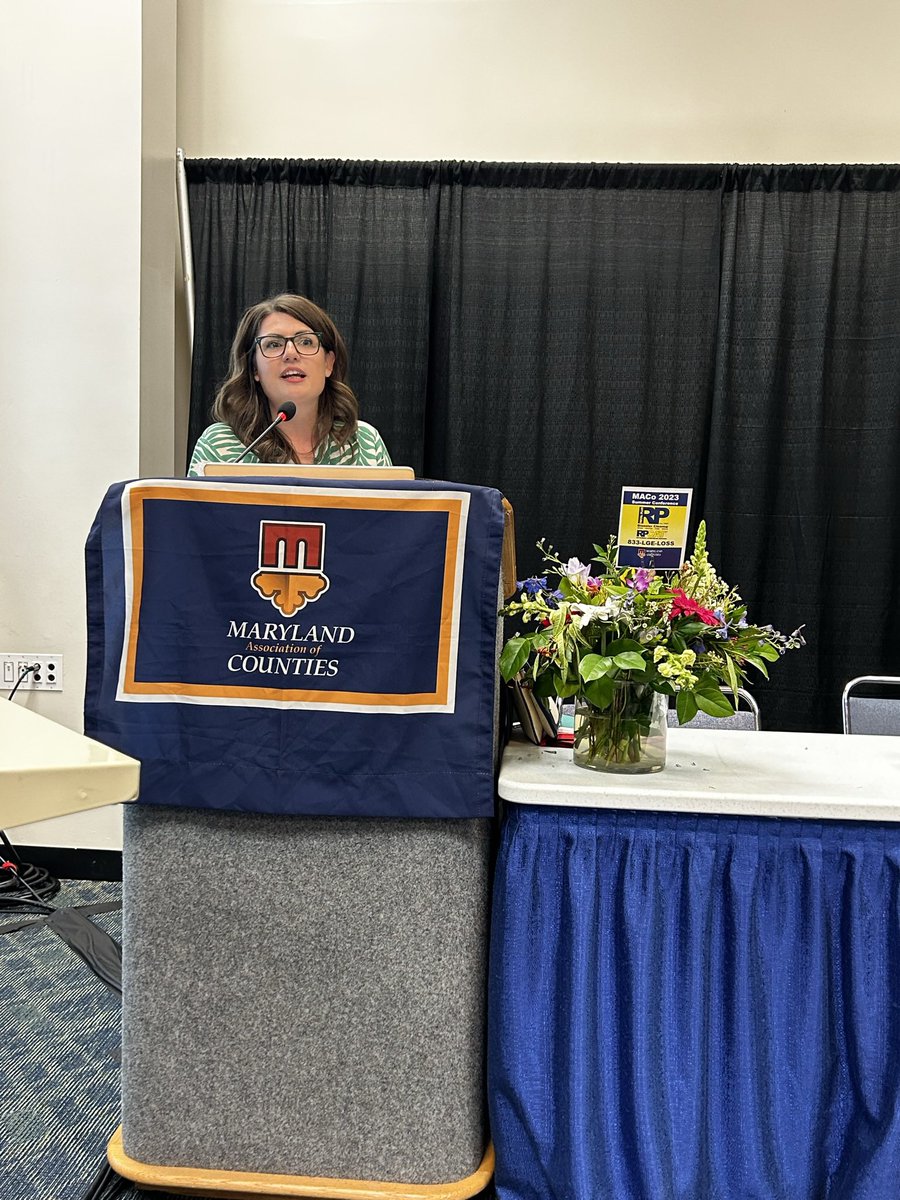DomButchko_MACo's tweet photo. 🌳🌲🌴#MACoCon is talking #ForestCon! @SenatorSarah is moderating a panel on her #forestcon bill SB526, which was the most comprehensive update to Maryland’s #forestcon in a generation! https://t.co/NjfbrkZ3O6