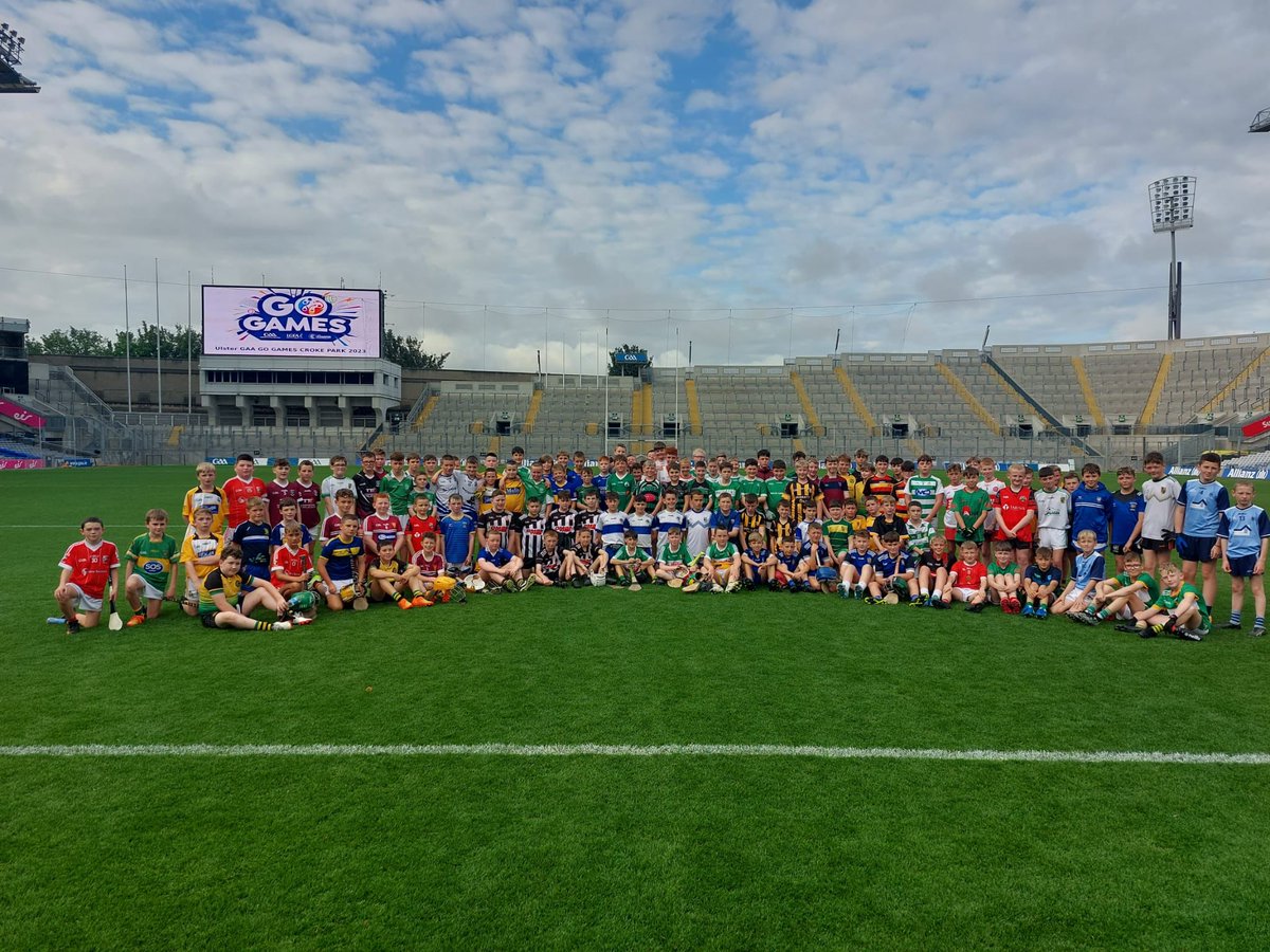 Armagh_GAA's tweet photo. 1️⃣2️⃣5️⃣ young people from across our clubs attended the annual Croke Park Activity day 🏟️
Huge thanks to all our young footballers & hurlers for a fantastic day out in HQ, thanks to all parents, clubs & especially our coaches for organising a great day #ForClubandCounty 🙌 https://t.co/kqwMh0CxO1