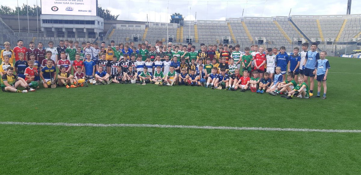 Armagh_GAA's tweet photo. 1️⃣2️⃣5️⃣ young people from across our clubs attended the annual Croke Park Activity day 🏟️
Huge thanks to all our young footballers & hurlers for a fantastic day out in HQ, thanks to all parents, clubs & especially our coaches for organising a great day #ForClubandCounty 🙌 https://t.co/kqwMh0CxO1