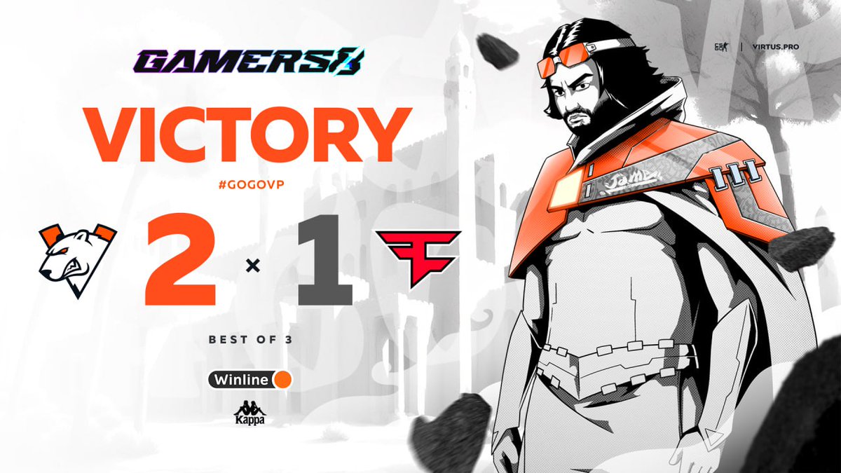 virtuspro's tweet image. It was a tough fight, but we are moving on to the next round 🔥🔥🔥

Thank you for the support, tomorrow we face the winners of Cologne - @G2esports! #Gamers8