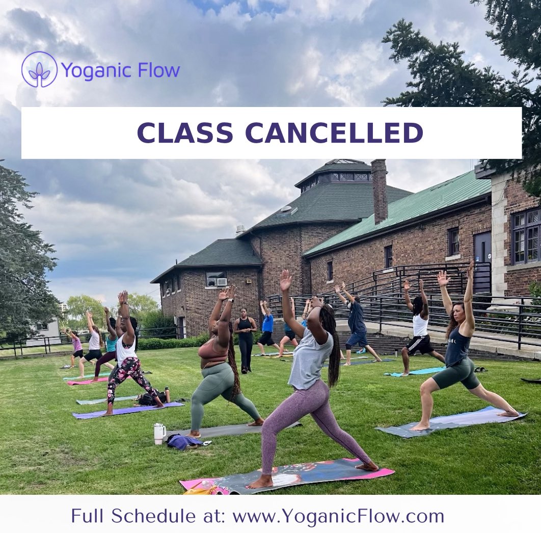 YoganicFlow's tweet photo. 👆🏽CLASS UPDATE

🌧️Yoga in the Park” at Belle Isle is cancelled tonight due to the wet grass and the chance of more rain ☔️

🙏🏽 we invite you to check out a #FreeYoga class with the #YoganicFlow team later this week, check out the schedule at:

🧘🏽‍♀️https://t.co/y51bxHEAWi https://t.co/mIbT7f9pnR