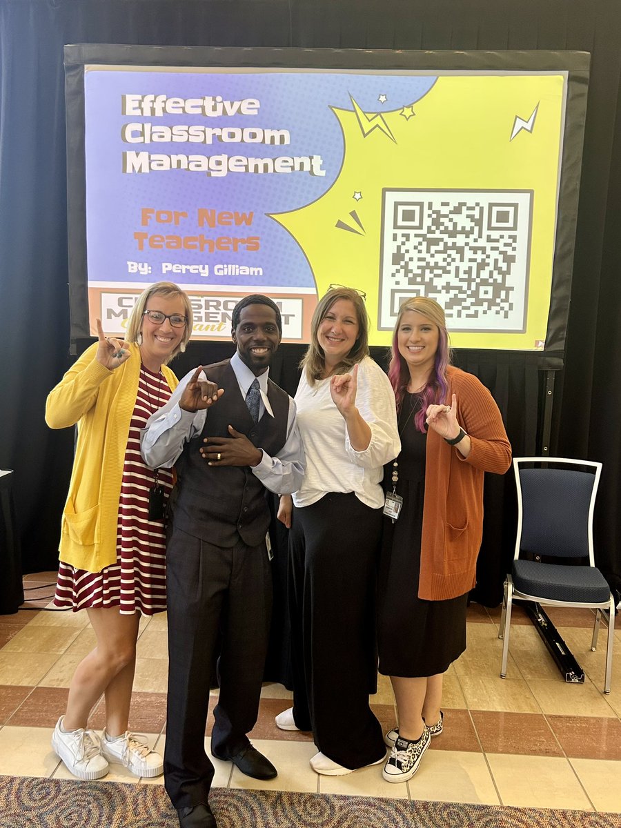 Mrs_AndersonYea's tweet photo. Listening to our favorite CyFair Classroom Management Consultant ๐๐๐
#PDDay4 #RRRConference #StingersUp #BringTheMagic #TogetherWeSwarm @CyFairYeager @tylerhartCyFair @pgilliam33 @Ms_Margreiter @Eastendjoy @YouKnowMe_MrsB https://t.co/7h6cQ265Kr