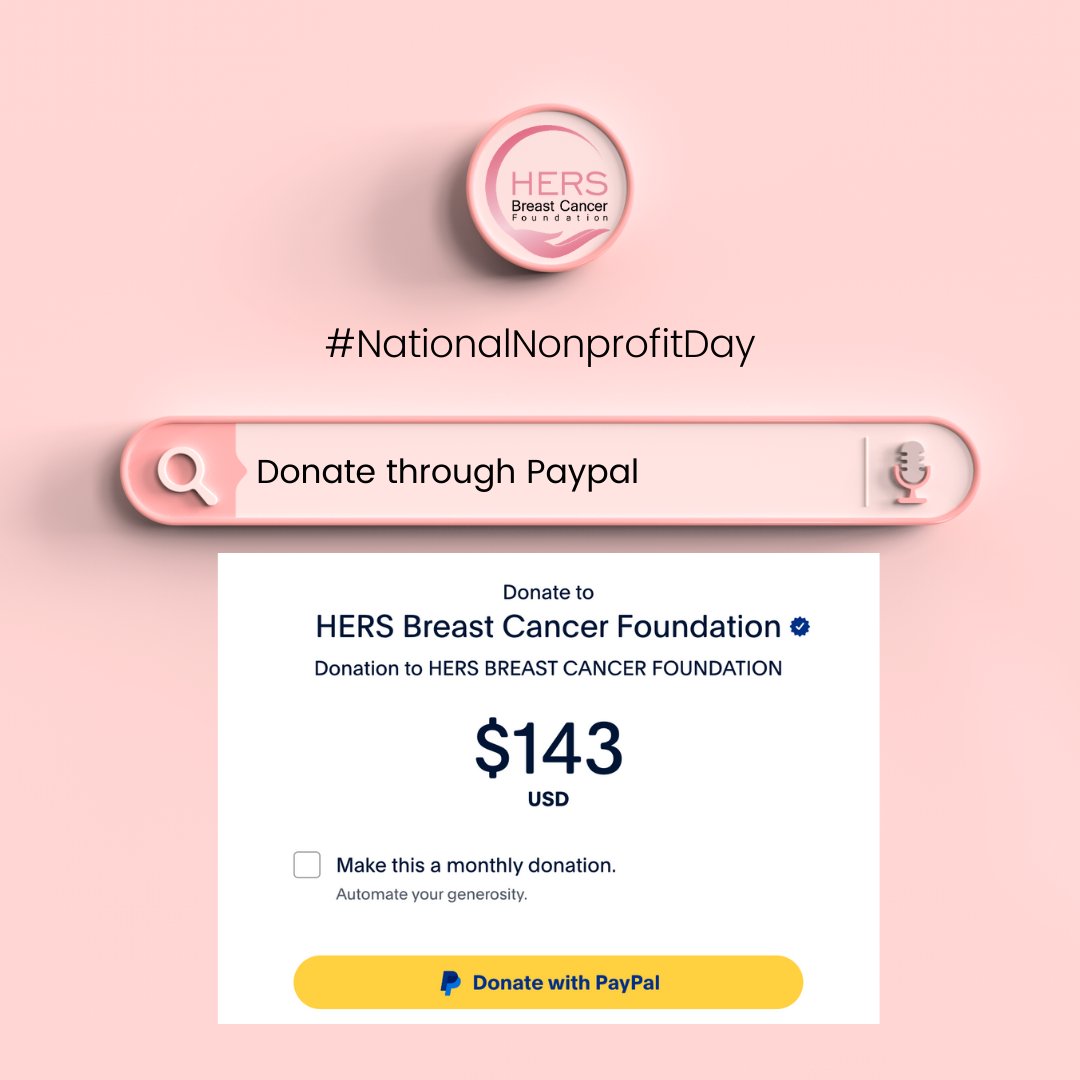 HERS Breast Cancer Foundation tweet media