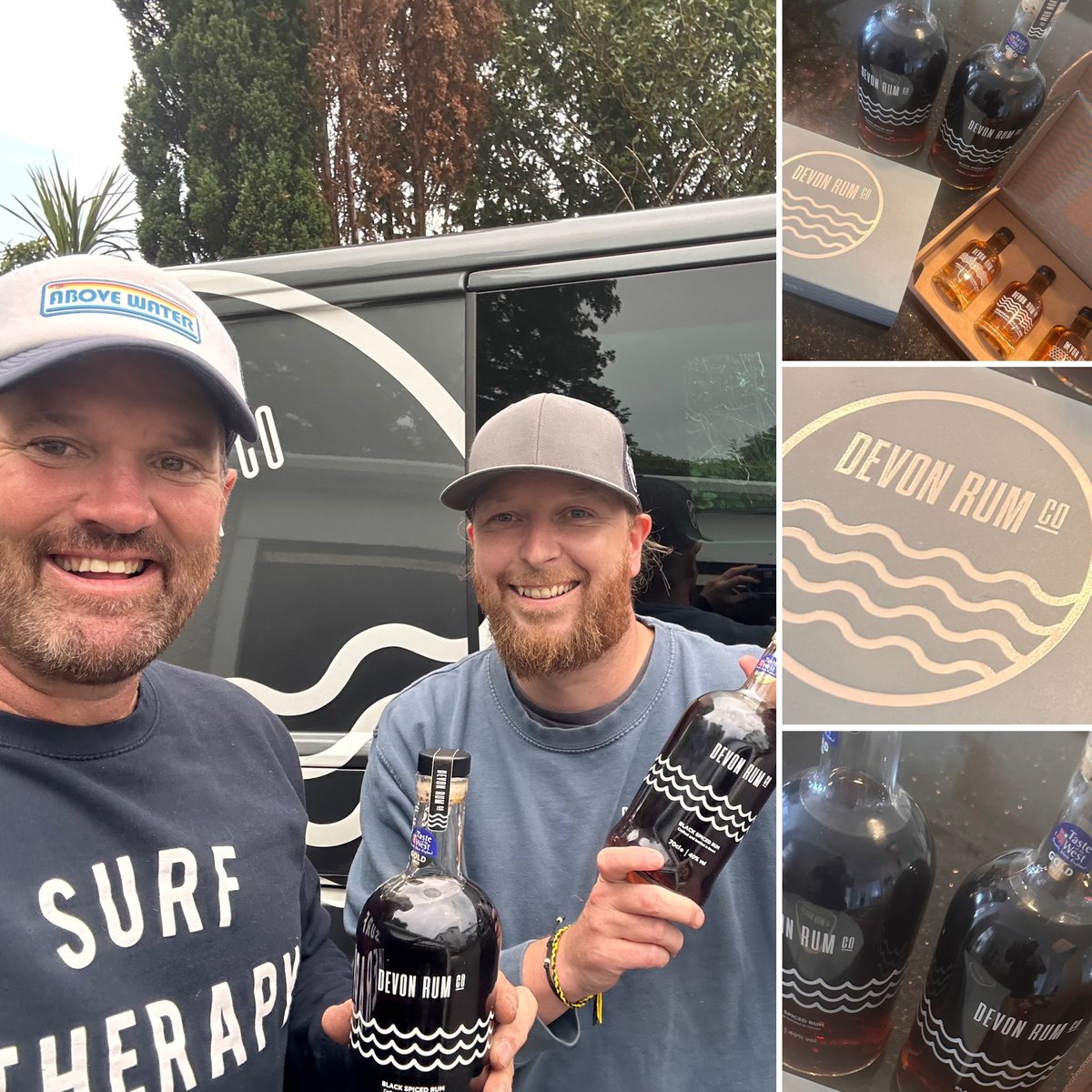 bprincesup's tweet photo. Massive thank you to Giles from Devon Rum Co who dropped off some fabulous DEVON RUM as sponsors of 8 DAYS at SEA to say congratulations! Itβs going to be a good weekend π€π #rum #rumdrink #devonrum #thankyou #celebration #support #motivation #adventure #adventuresup https://t.co/ApNAVP2Hzg