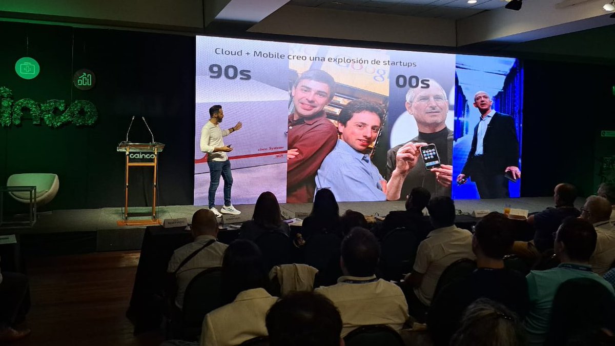 CAINCOBOLIVIA's tweet image. Contamos también con la presentación de Daniel Salvucci, Managing Partner de Draper Cygnus, quien nos hablo acerca de “Deep Tech: Usos y casos”
#VCILAT2023