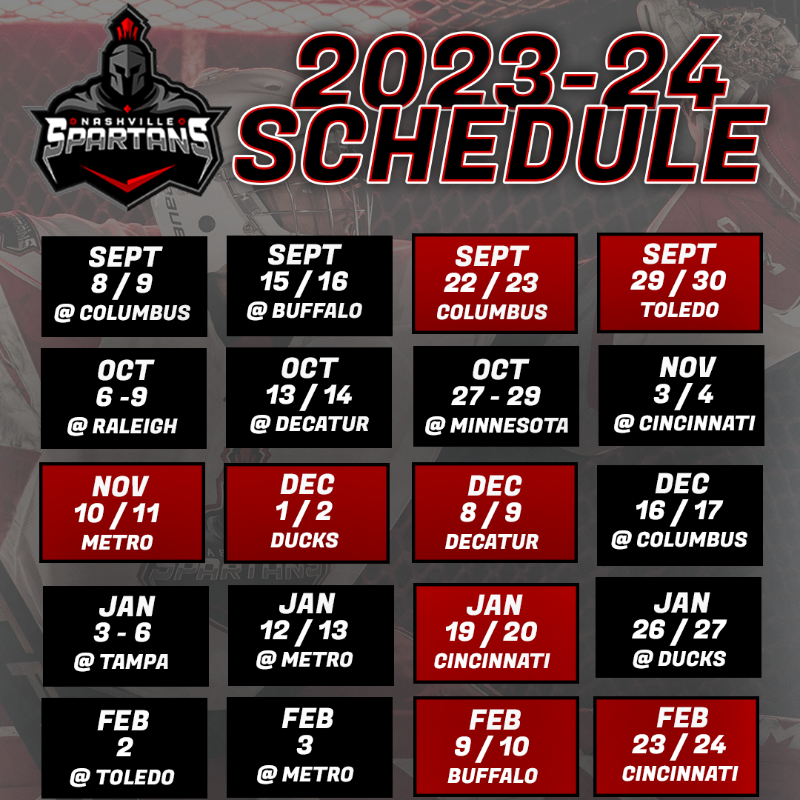 Nashville Spartans USPHL tweet media