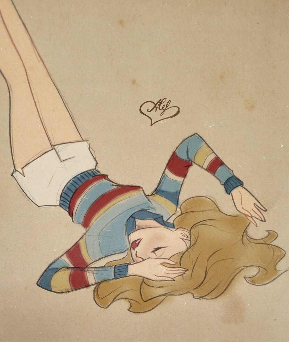 Quick drawing of Taylor for the new 1989TV cover 💙
