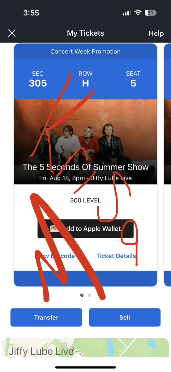 krisahhh's tweet photo. Alright the bestie hooked us up with pit tickets so now we have 2 tix in section 305!!! Any takers????? #5sos #5secondsofsummer #ticketmaster https://t.co/cnonf6vr7m