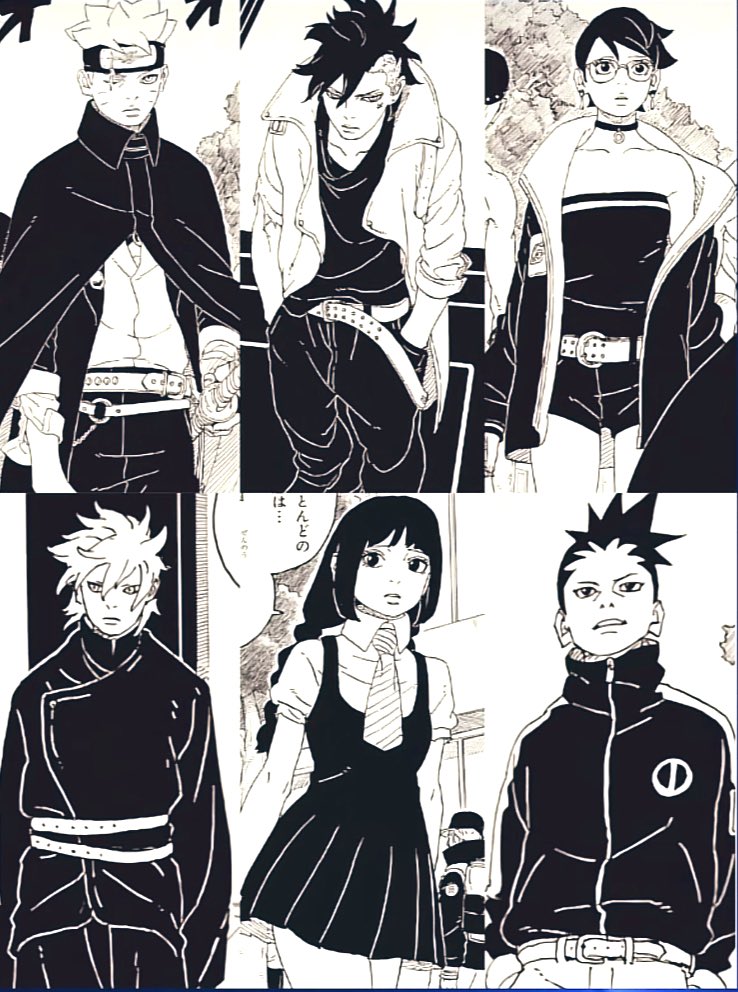 Boruto timeskip 🔜 #anime #weeb #manga #boruto #kawaki #sarada