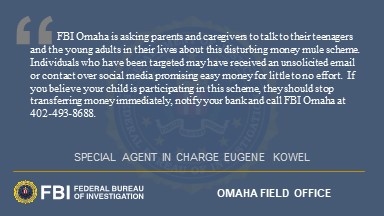 Makers of child sexual abuse material (CSAM) are posing online as IT or gaming companies, recruiting teens as money mules. Teens accept payments from the fake companies' customers, keep some &amp; send the rest in cryptocurrency.  The criminals are actually selling links to CSAM.